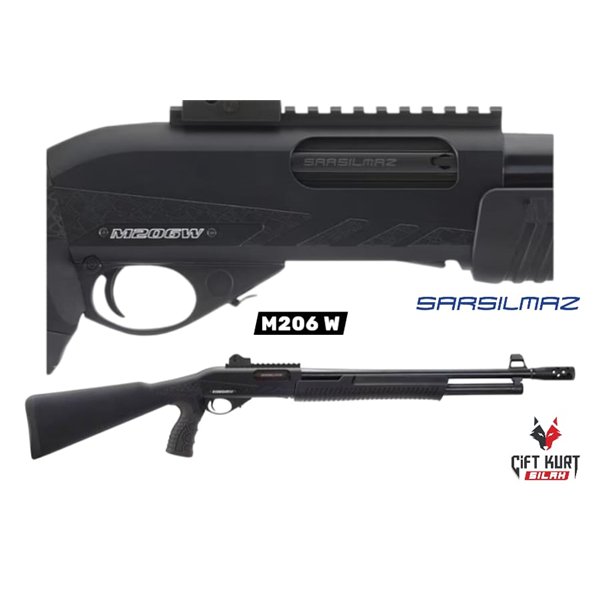 Sarsılmaz M206 W Pompalı Yivsiz Av Tüfeği